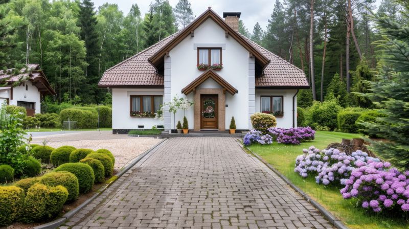 Brick Hardscape Installation